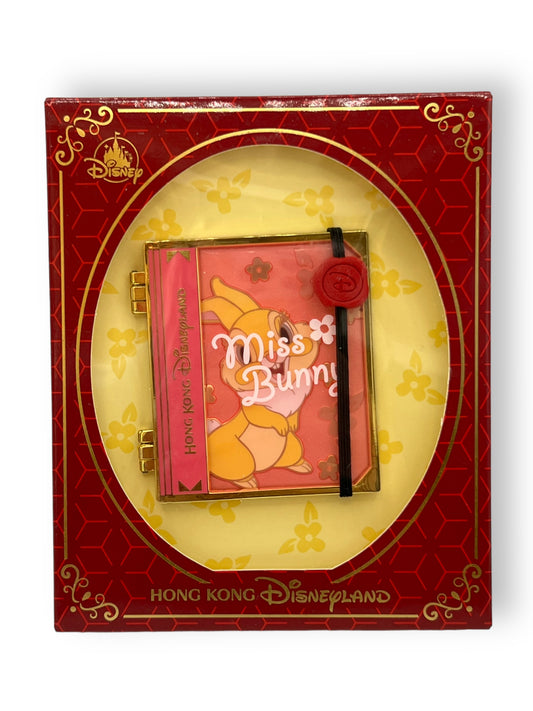 HKDL Magic Access Exclusive Jumbo Book Miss Bunny Pin
