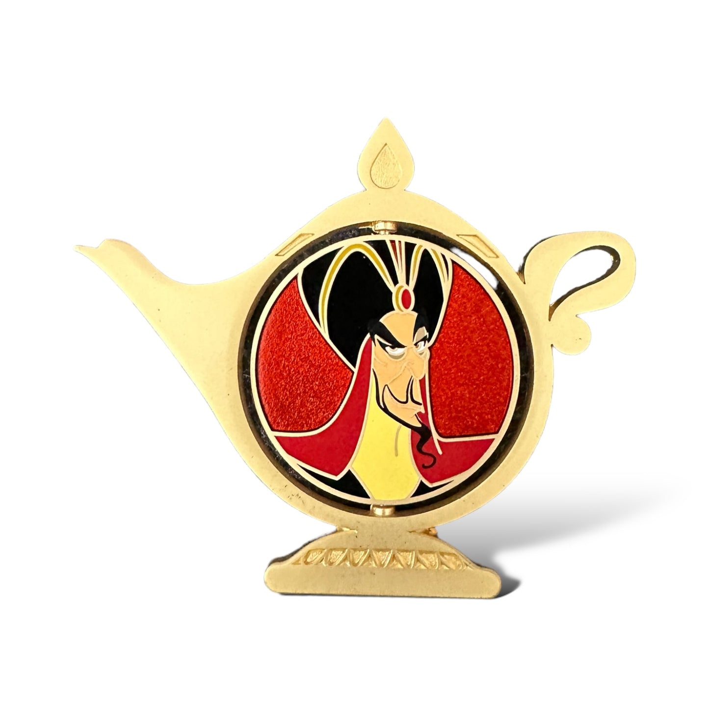 DEC Good vs. Evil Spinner Aladdin and Jafar Pin