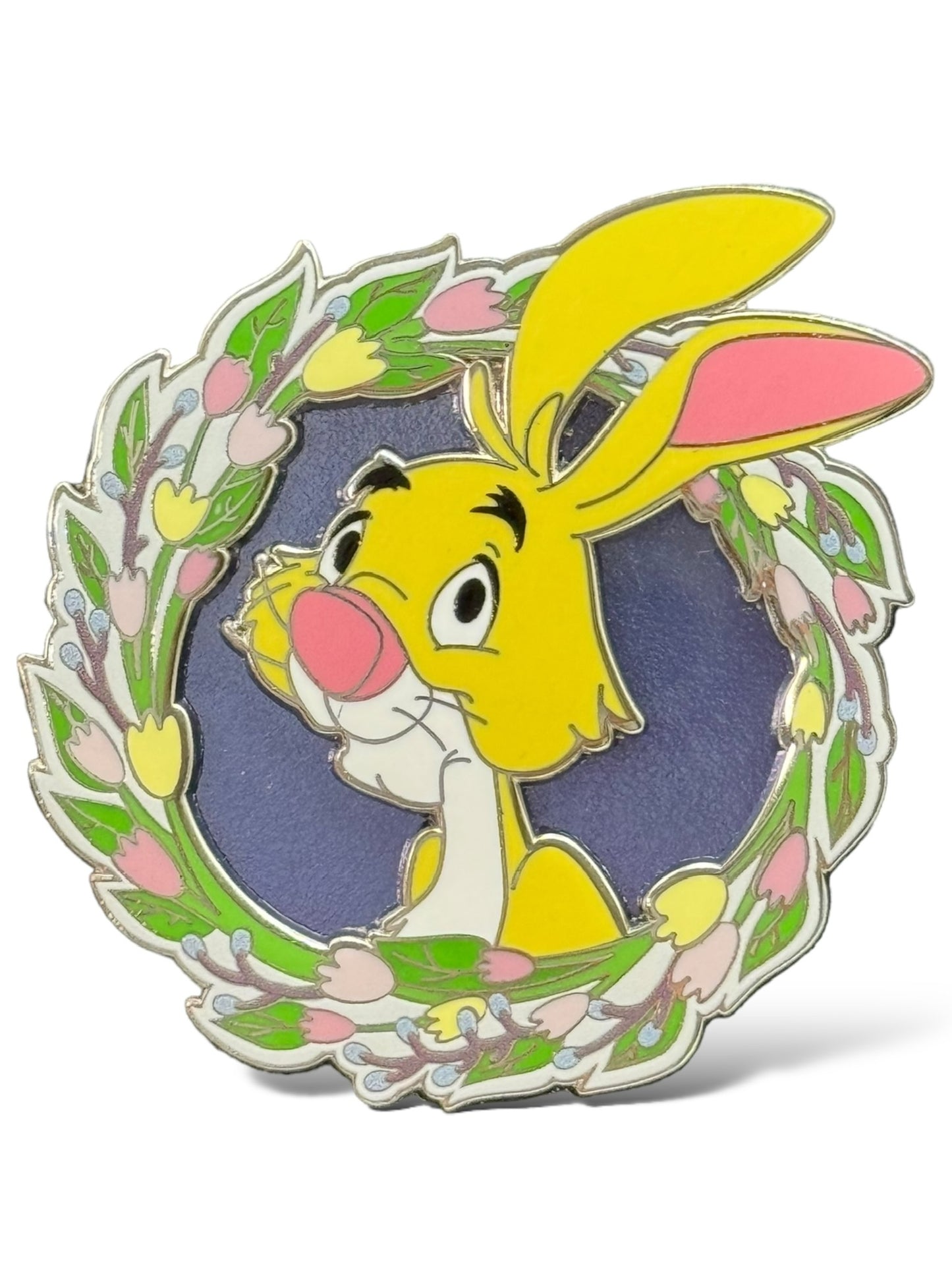 DSSH Spring Wreaths Rabbit Pin