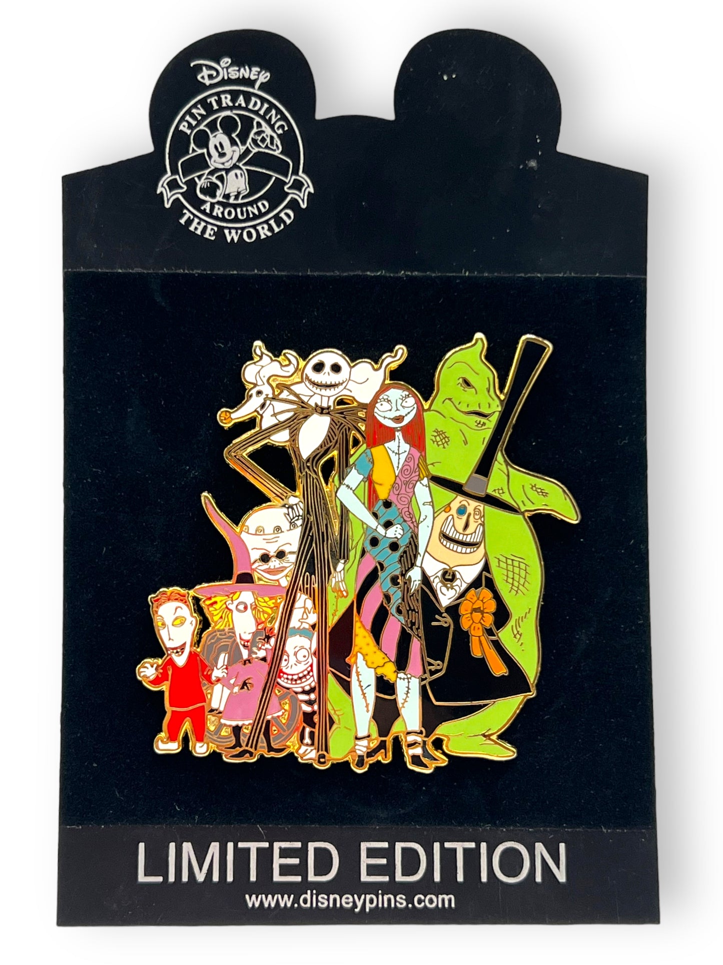 Disney Shopping Nightmare Before Christmas Storybook Jumbo Pin
