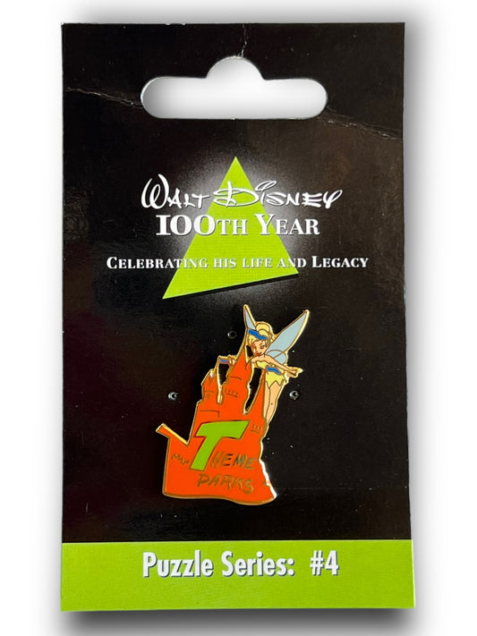 Japan Disney Walt Disney Puzzle Tinker Bell "T" Pin
