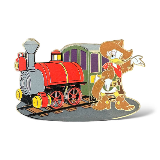 DLRP Minnie and Daisy Attractions Daisy Mine Train Pin