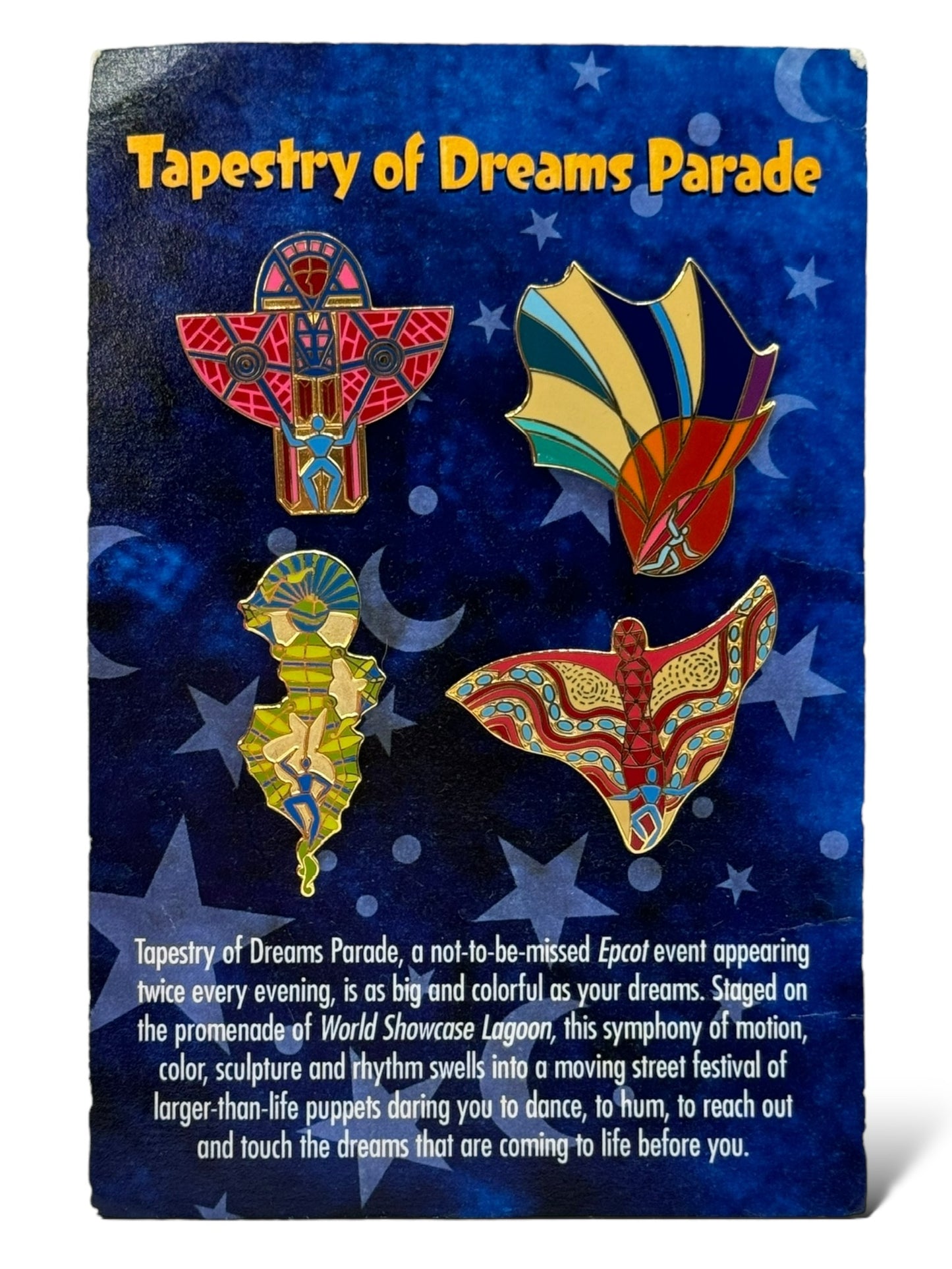 WDW Tapestry of Nations Pin Set