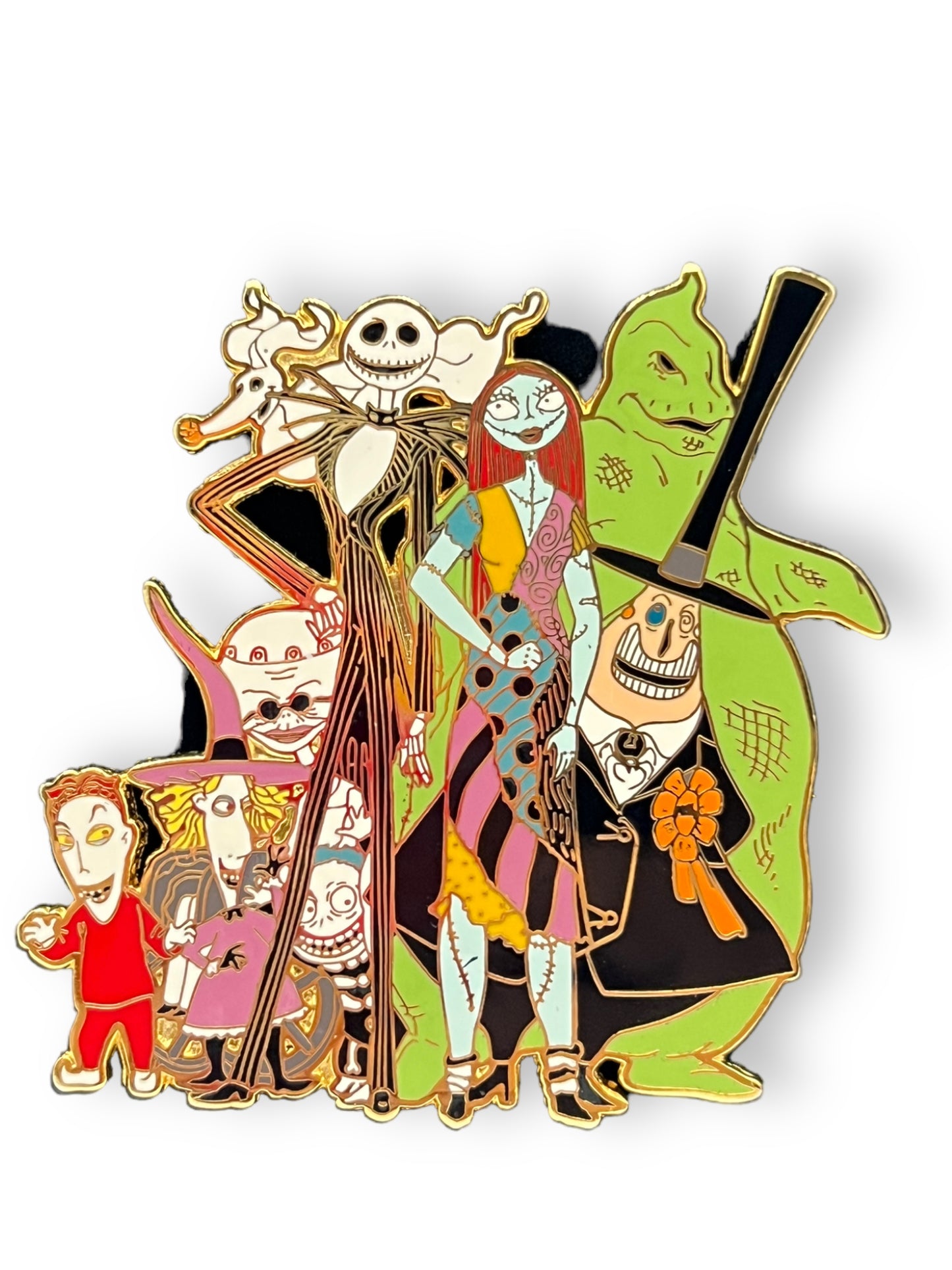 Disney Shopping Nightmare Before Christmas Storybook Jumbo Pin