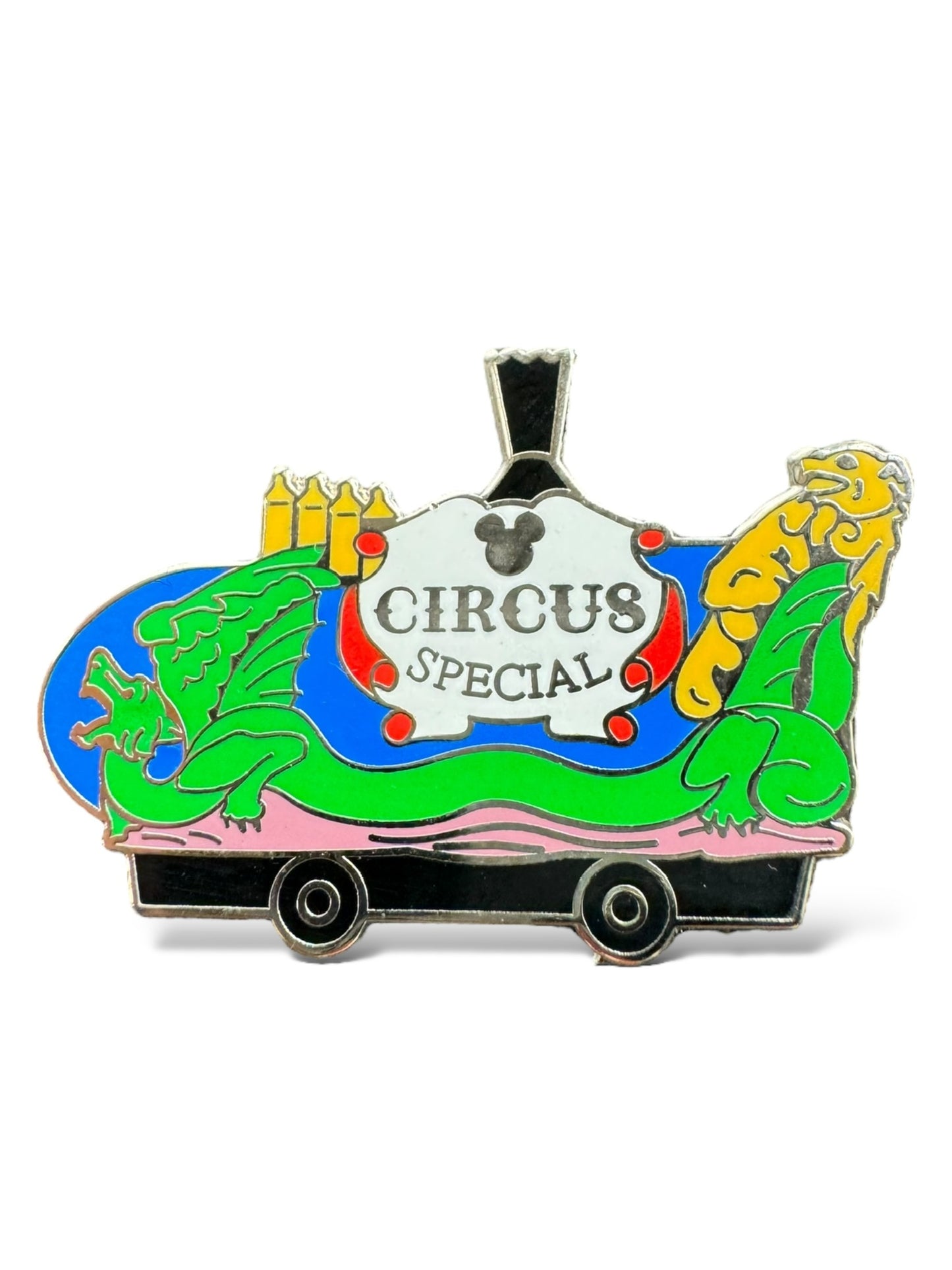 Cast Lanyard Casey Jr. Train Circus Special Hidden Mickey Pin