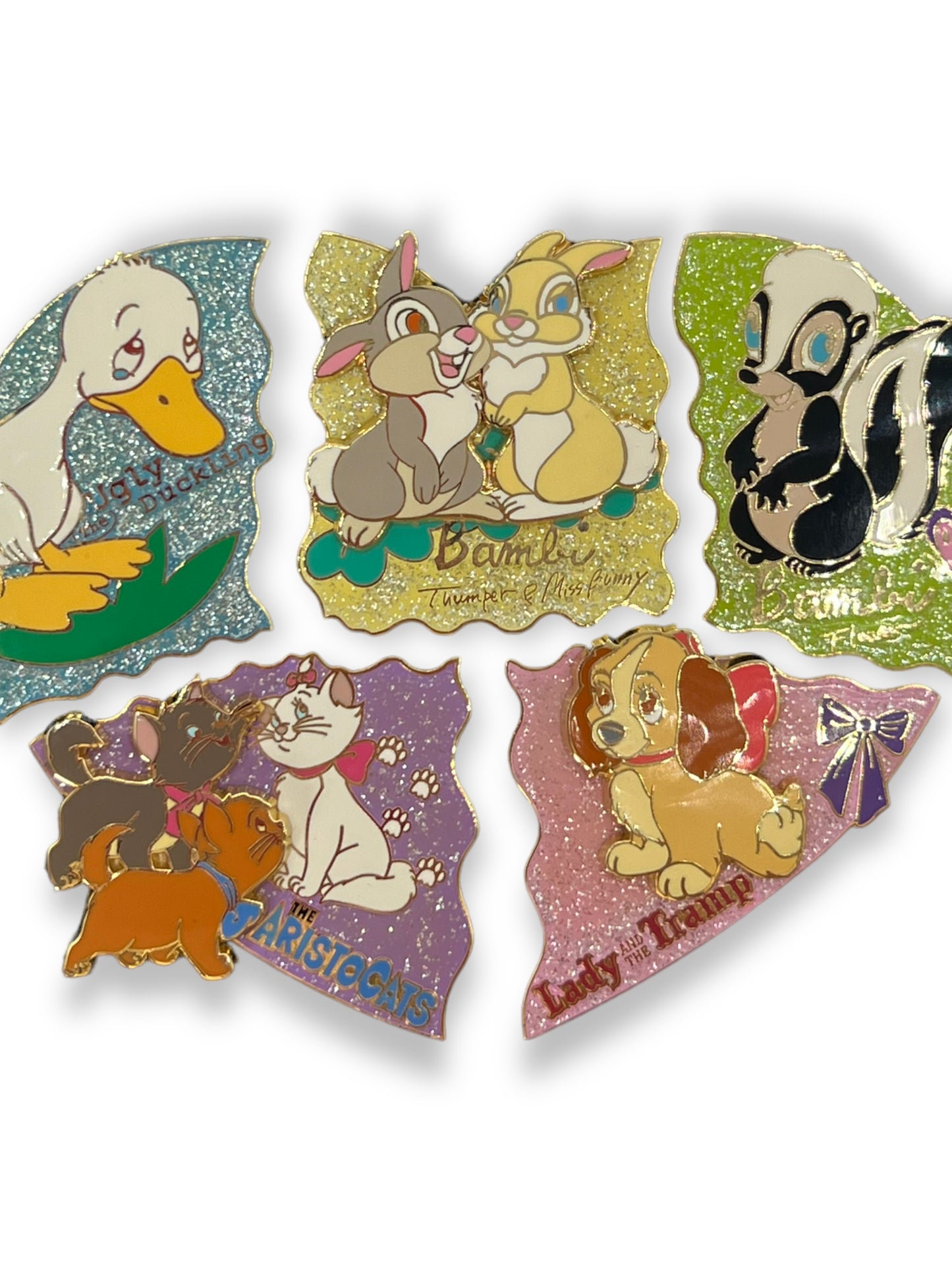 JDS Sweet Friends Heart 5 Pin Set