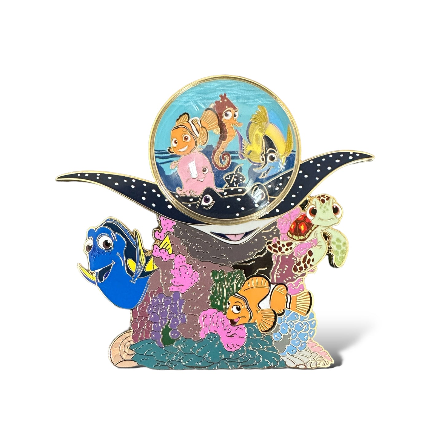 DEC Snow Globe Finding Nemo Pin