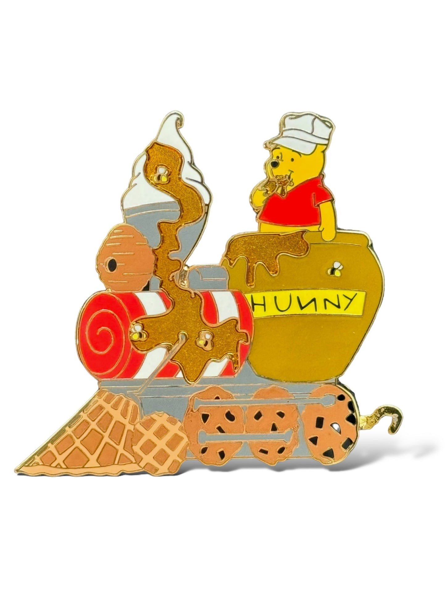 DSSH Winnie The Pooh Ice Cream Train Winnie The Pooh Pin