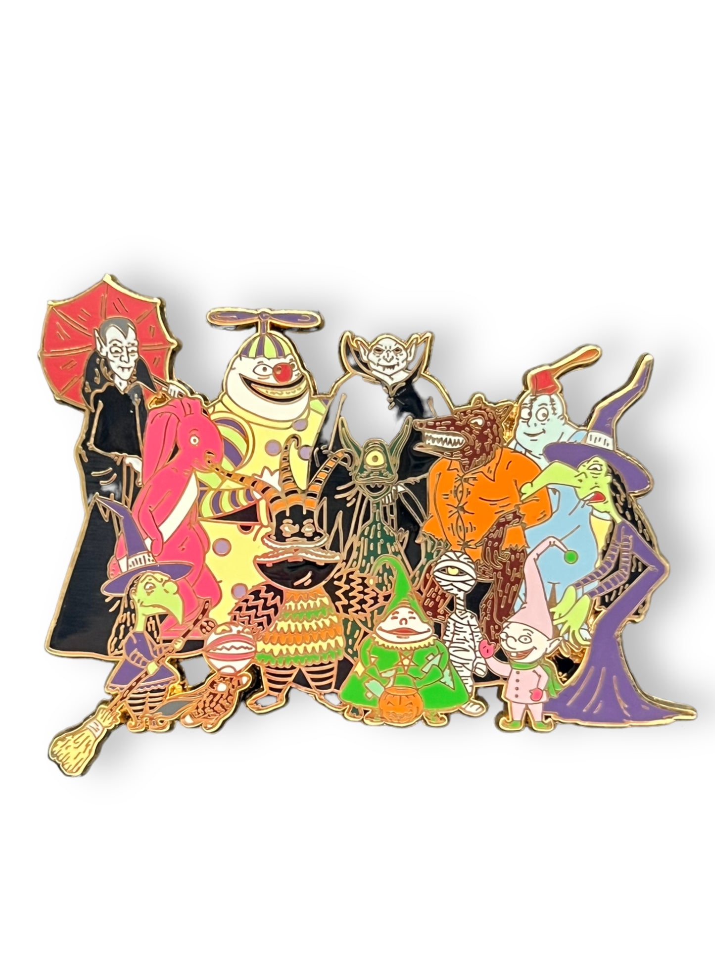 Disney Shopping Nightmare Before Christmas Gang Jumbo Pin