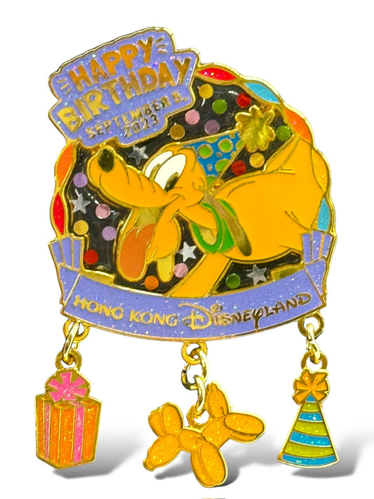 HKDL Happy Birthday 2023 Pluto Pin