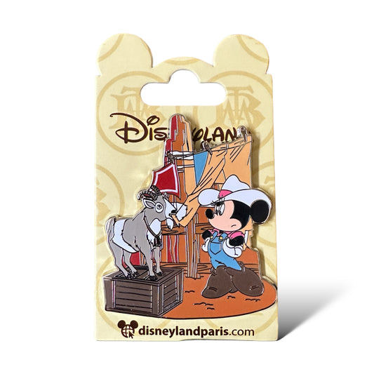 DLRP Minnie and Daisy Attractions Minnie & Goat Big Thunder Mountain Pin