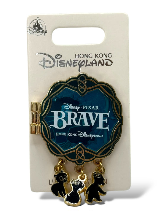 HKDL Stain Glass Brave Dangle Pin