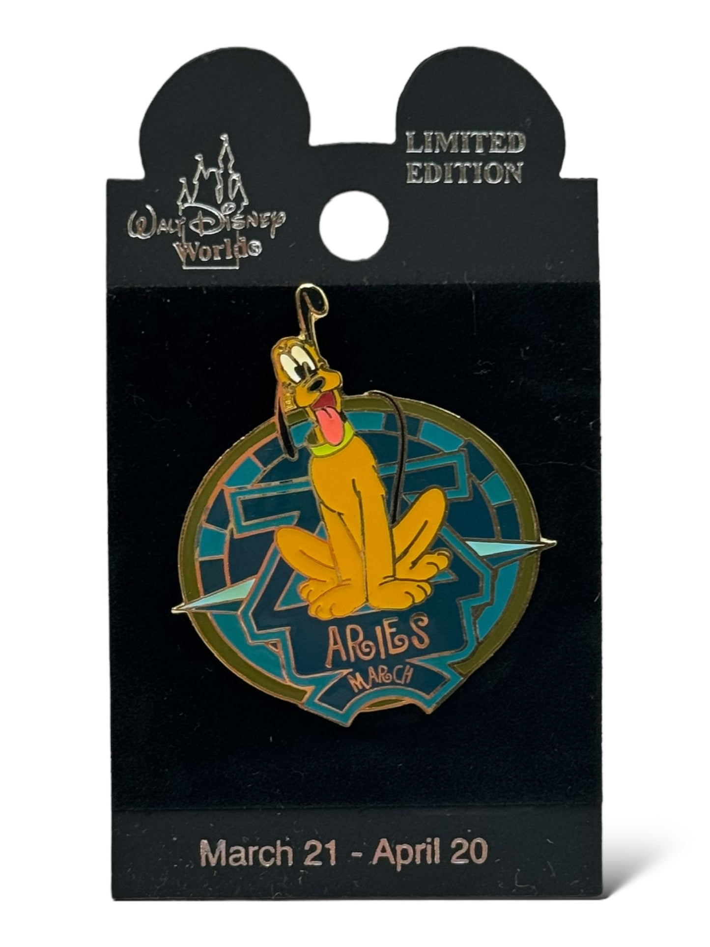 WDW Zodiac Pluto Aries Pin