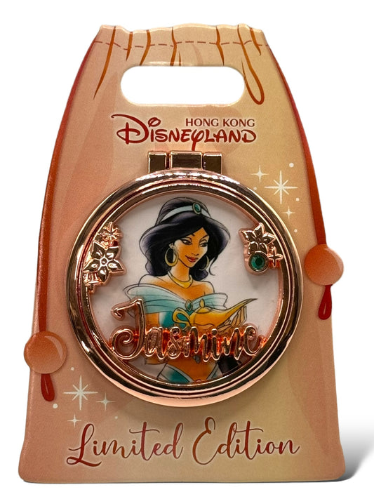 HKDL Princess Mirror Case Jasmine Pin