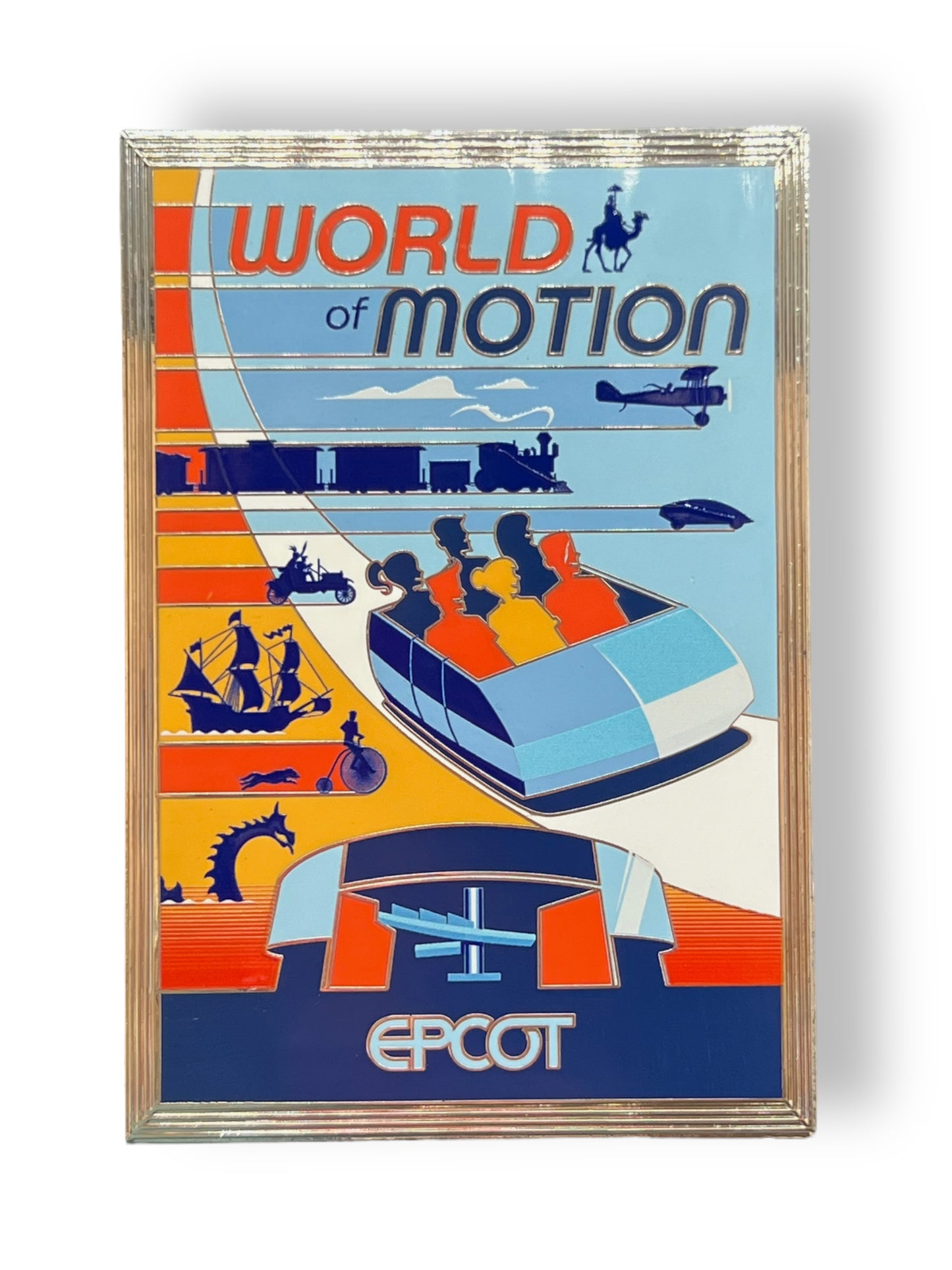 WDI Epcot Poster World of Motion Pin