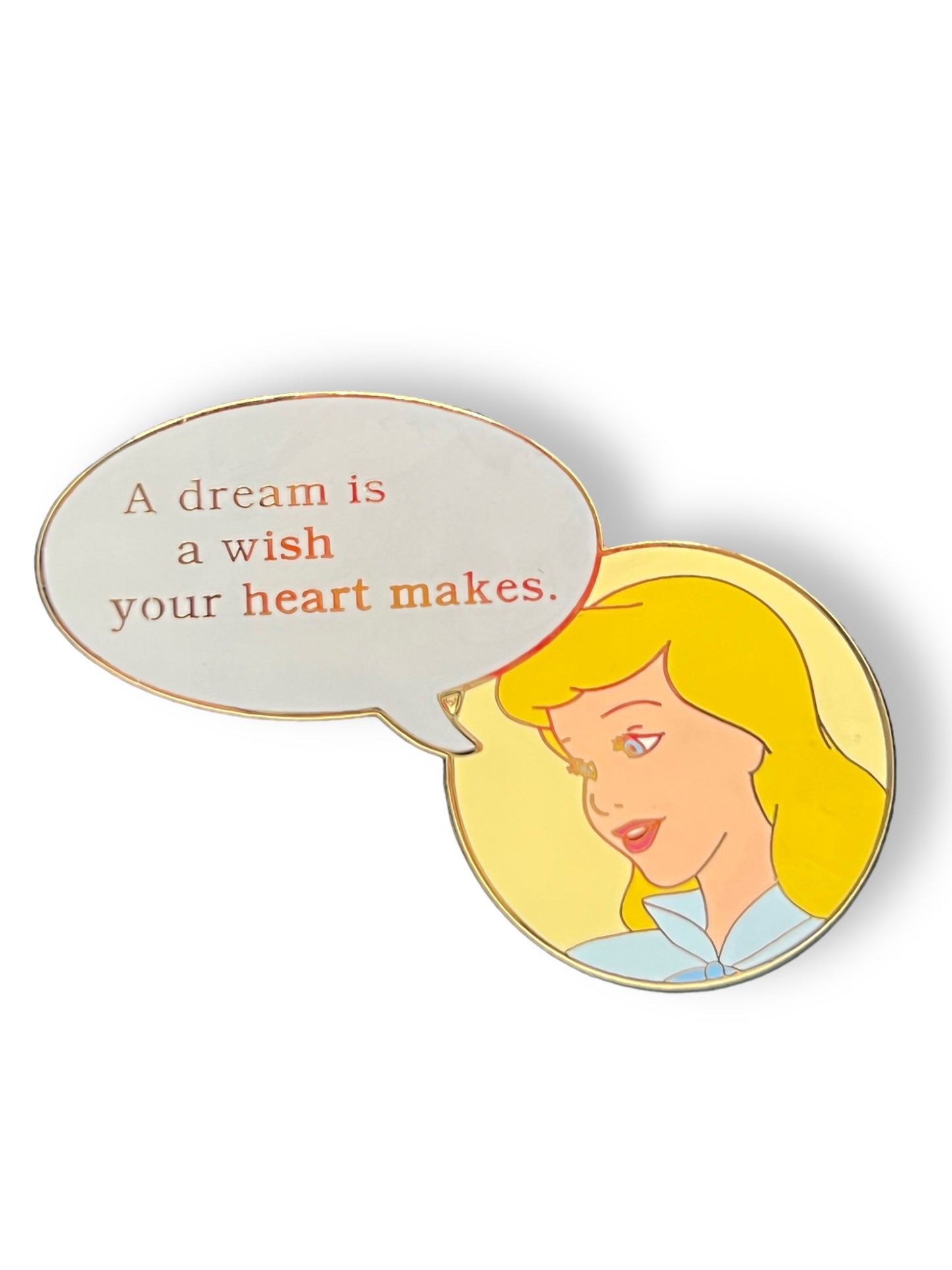 Disney Auctions Quotes Cinderella Pin