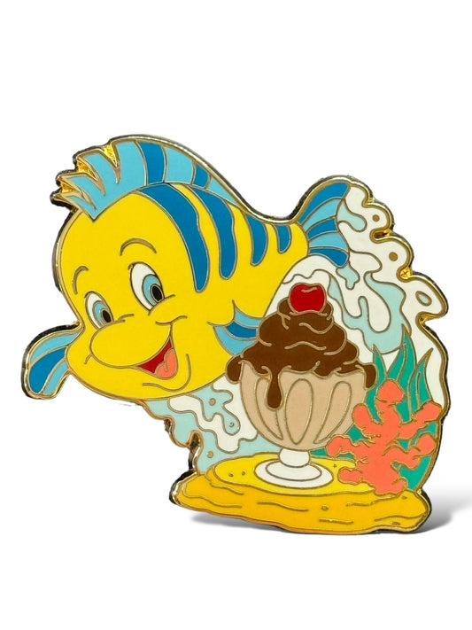 DSSH Pin Trader Delight Flounder Pin