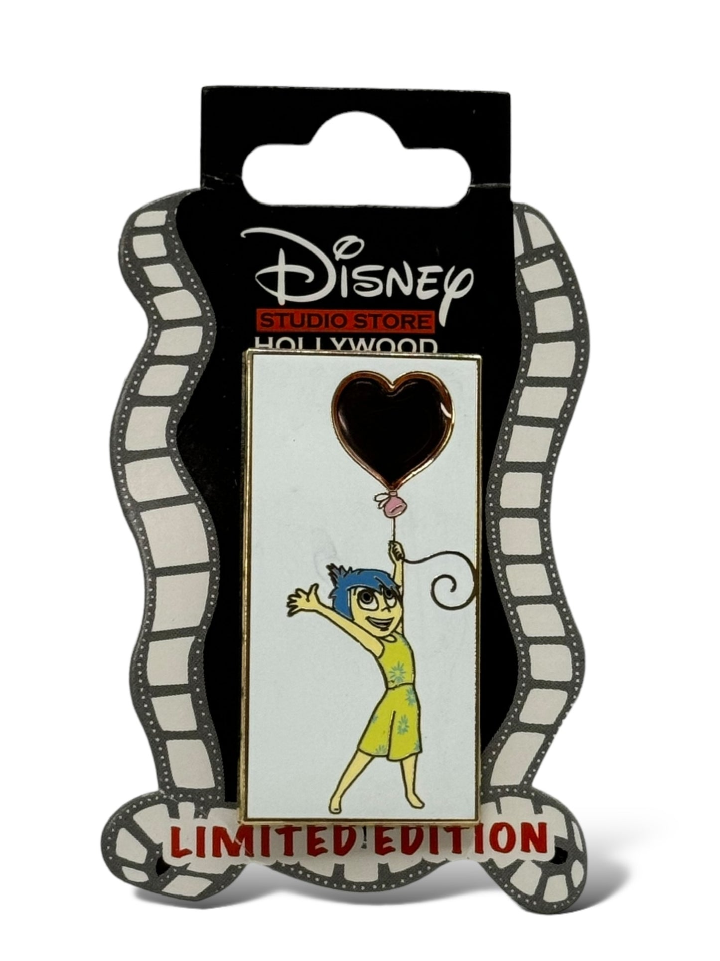 DSSH Stain Glass Heart Balloon Joy Pin