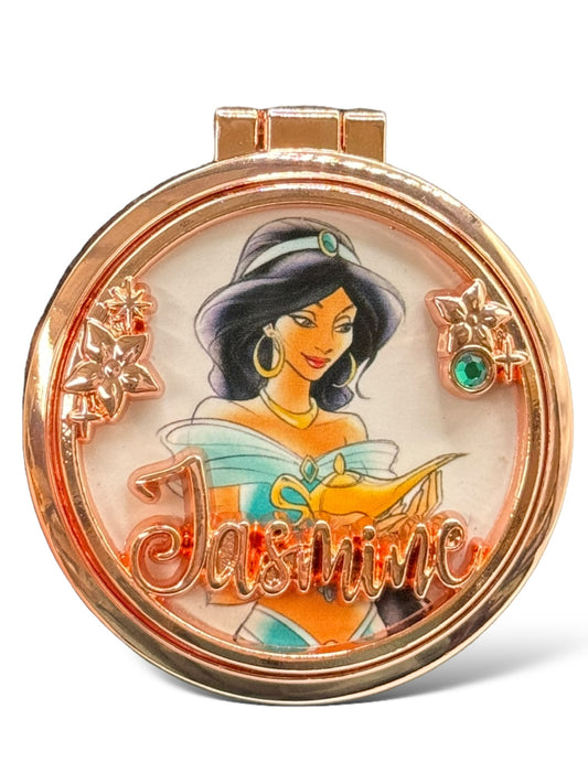 HKDL Princess Mirror Case Jasmine Pin