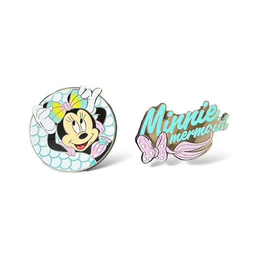 DLRP Mermaid Minnie 2 Pin Set