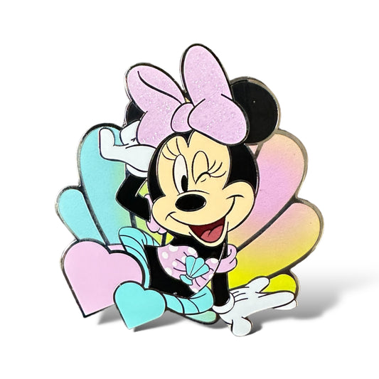 DLRP Mermaid Minnie Clamshell Pin