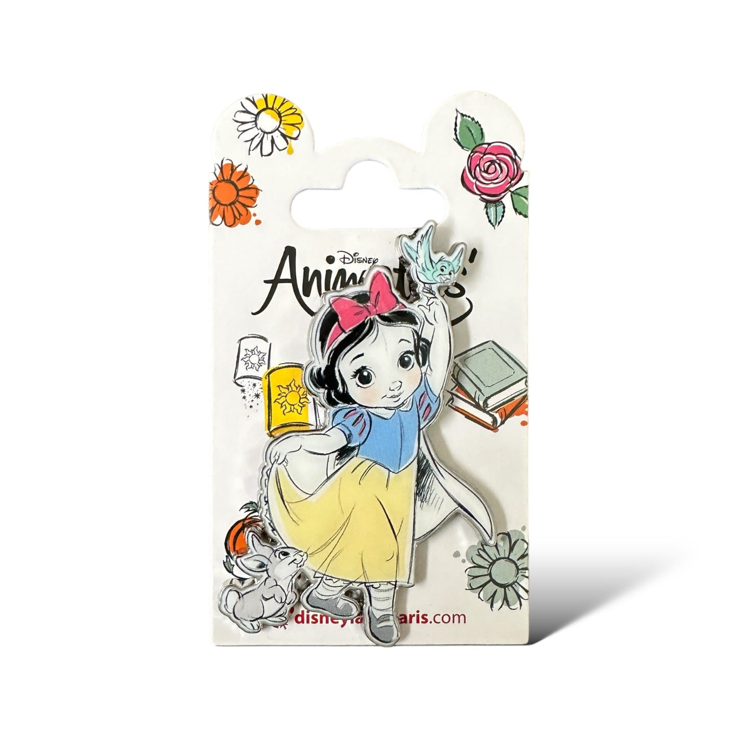 DLRP Animators Snow White with Blue Bird and Rabbit Pin