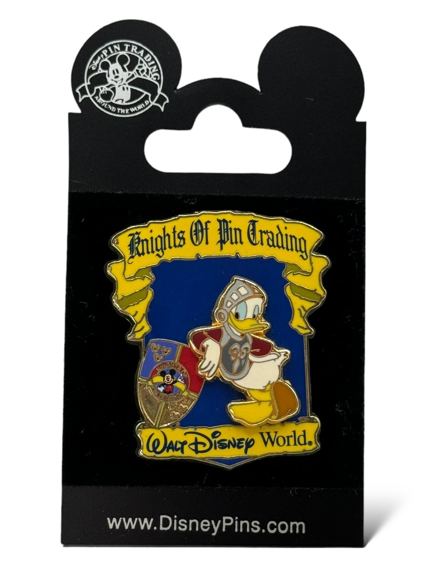 WDW Knights of Pin Trading Donald Duck Pin