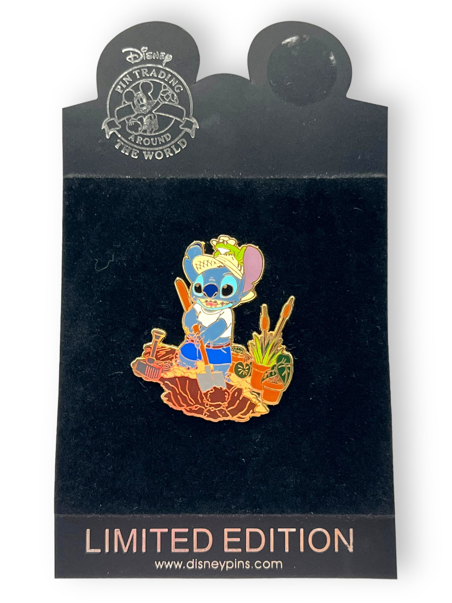 Disney Shopping Stitch Working Around The House Working In The Garden Pin