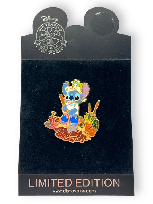 Disney Shopping Stitch Working Around The House Working In The Garden Pin