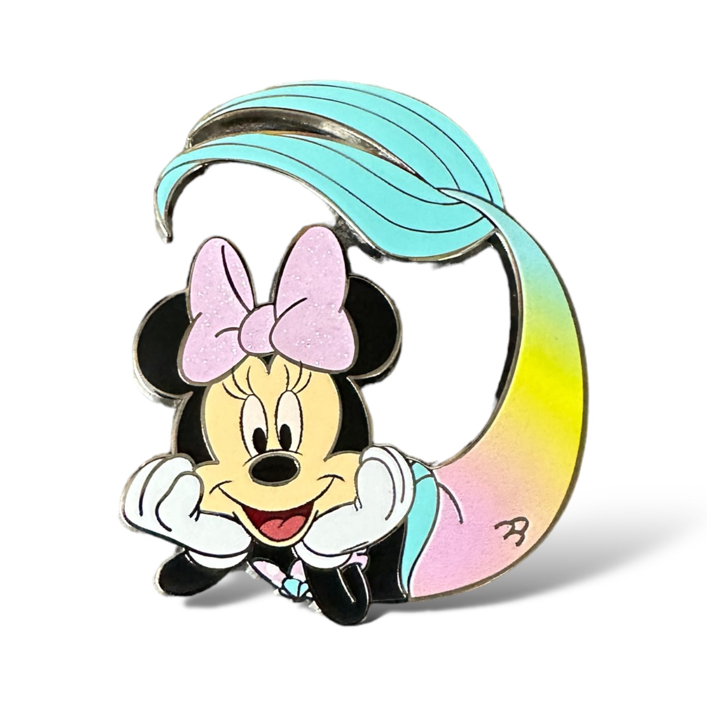 DLRP Mermaid Minnie Tails Up Pin