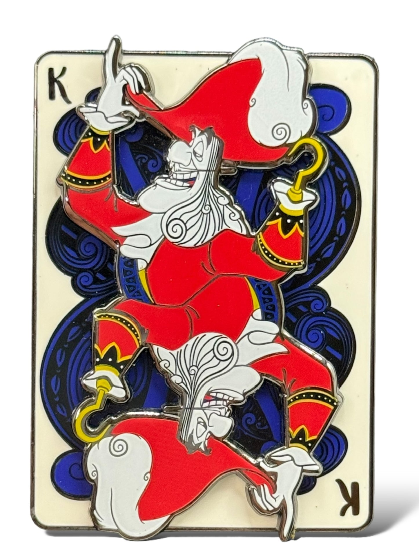 DSSH Villains Playing Cards Captain Hook Pin