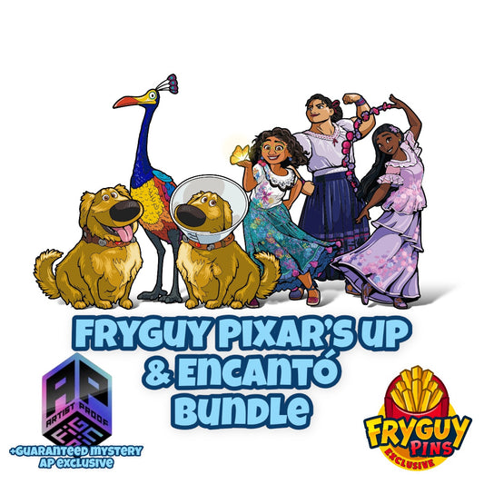 FryGuy Exclusive Pixar's Up & Encanto Bundle + Guaranteed FryGuy Exclusive AP