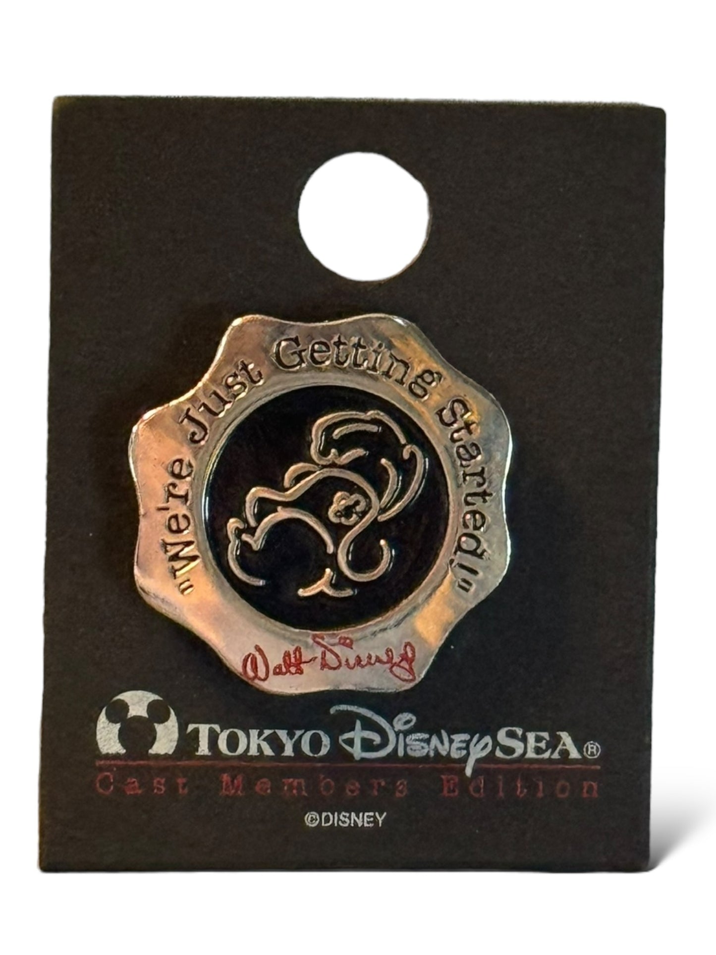 DEC Tokyo DisneySea Just Getting Started Mickey Pin