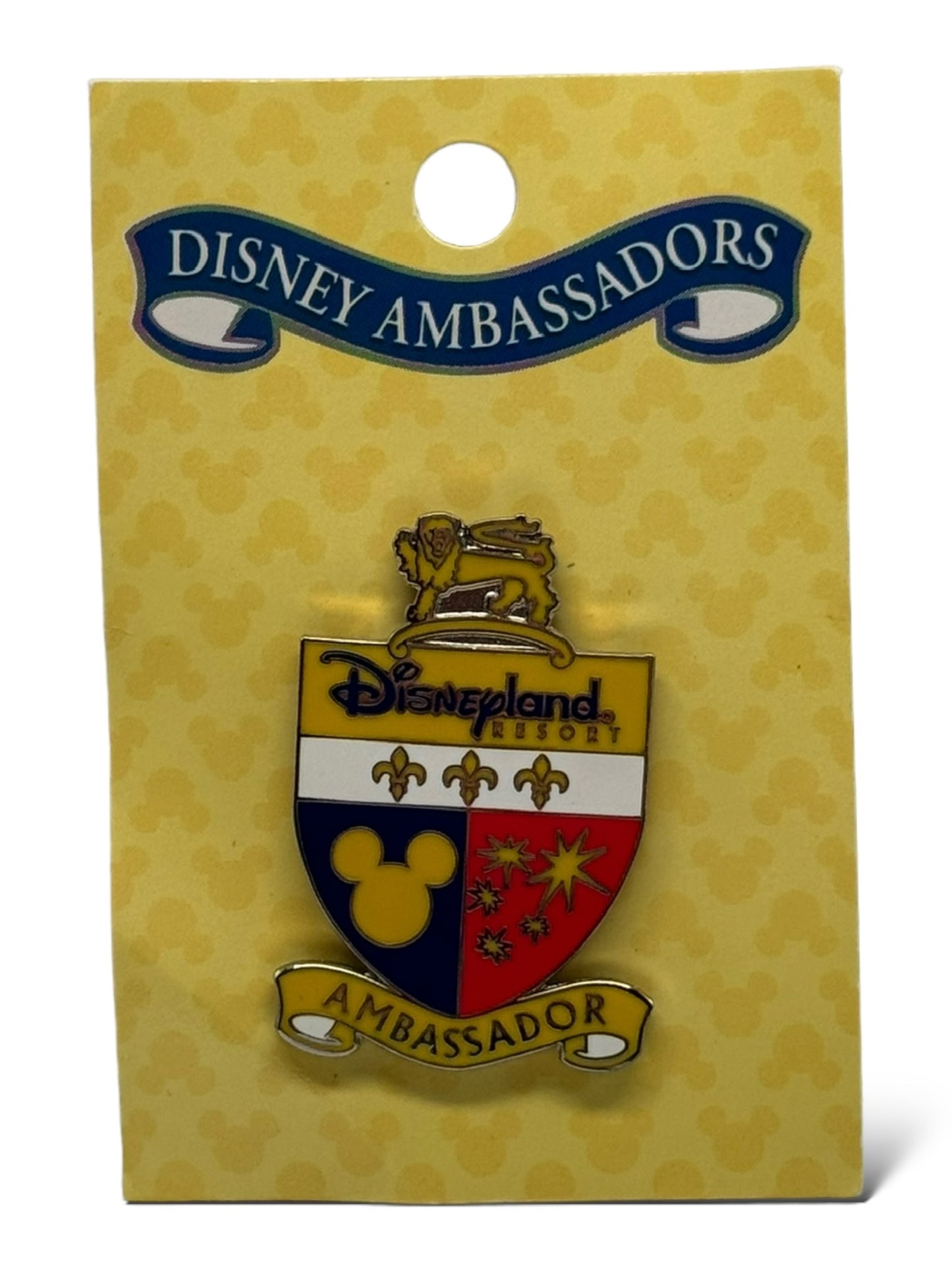 WDW Disneyland Ambassador Pin