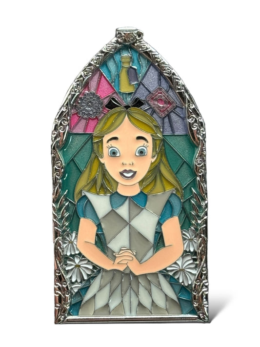 DLR Windows of Magic Alice in Wonderland Pin