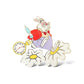 DLRP Alice in Wonderland Daisy White Rabbit Pin