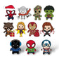 Marvel Holiday Mystery Foam Bag Clip