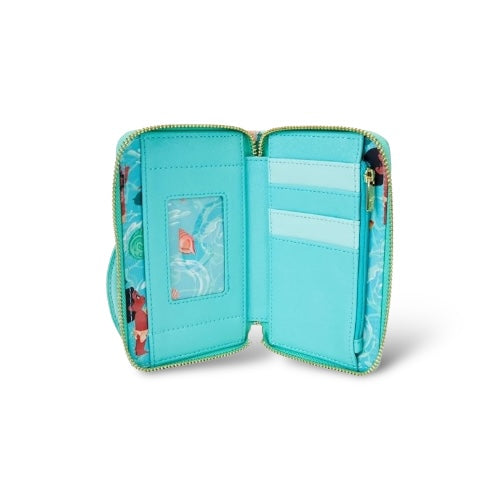 Loungefly Ocean Waves Zip-Around Wallet