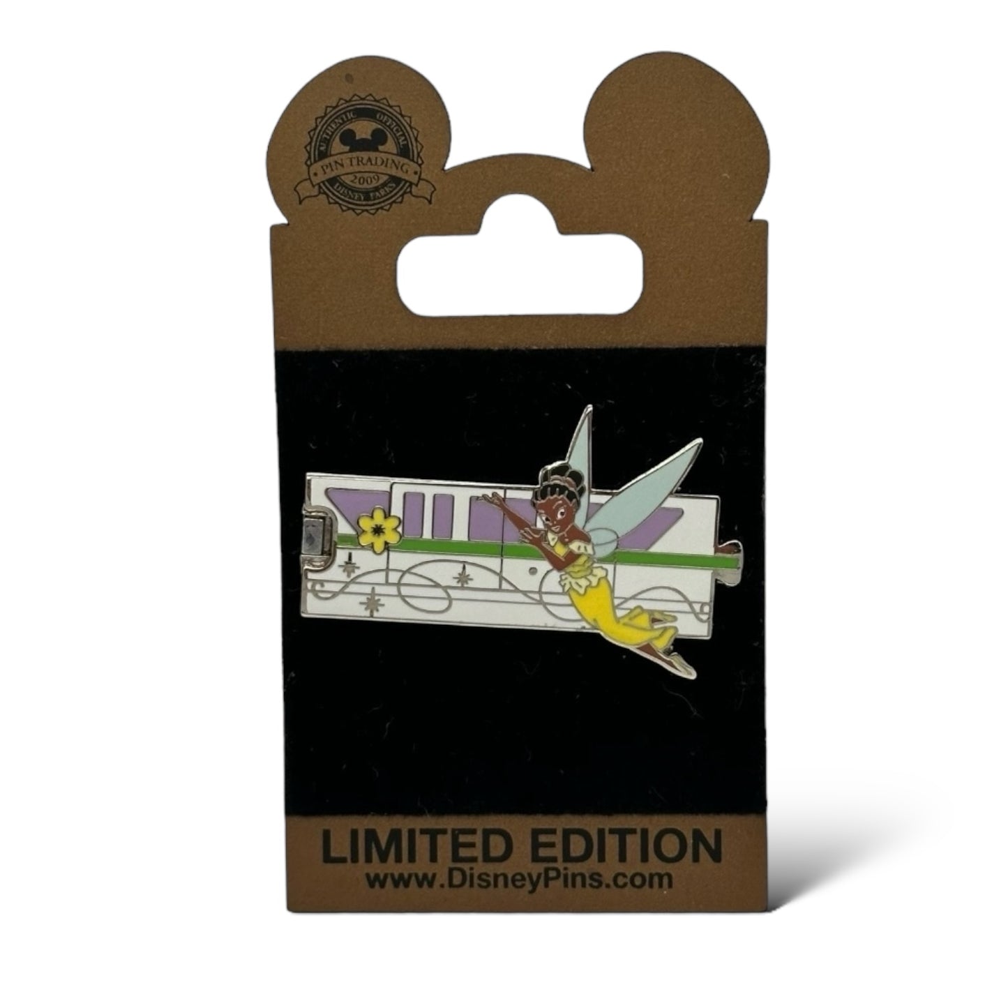 WDW Gold Card Pixie Hollow Monorail Iridessa Pin