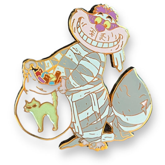 DSSH Halloween 2010 Cheshire Cat as a Mummy Pin