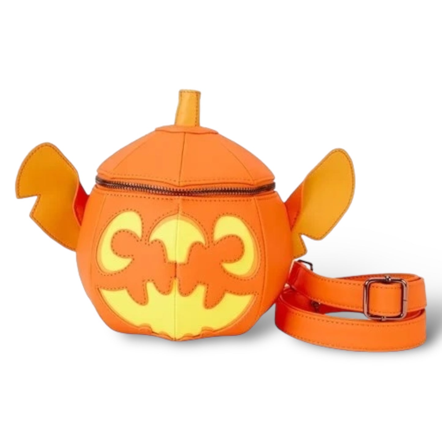 Lilo & Stitch Figural Pumpkin Crossbody Bag