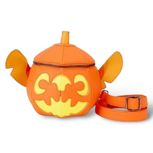 Lilo & Stitch Figural Pumpkin Crossbody Bag