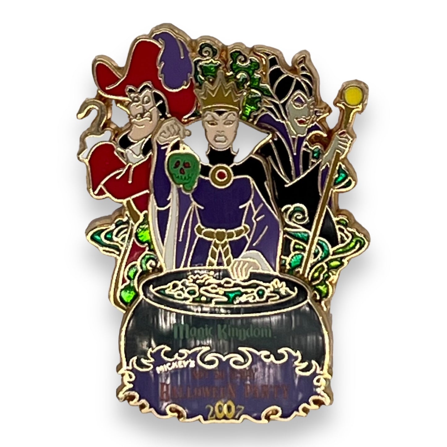 WDW Mickey's Not So Scary Halloween Party 2007 Disney Villains Pin