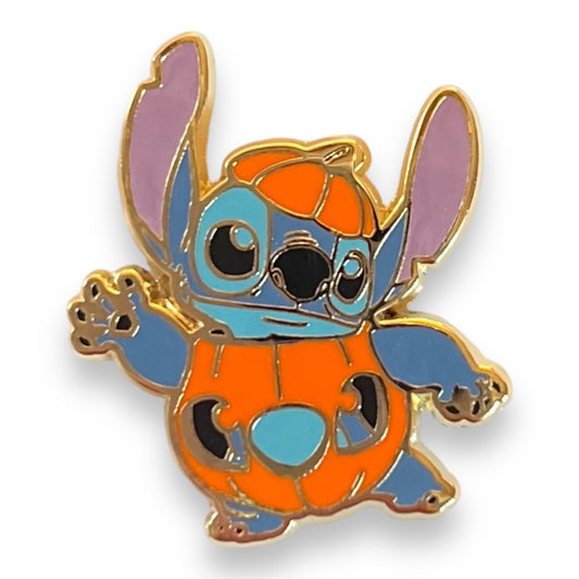 JDS 7-Eleven Halloween Costume Stitch Pumpkin Pin