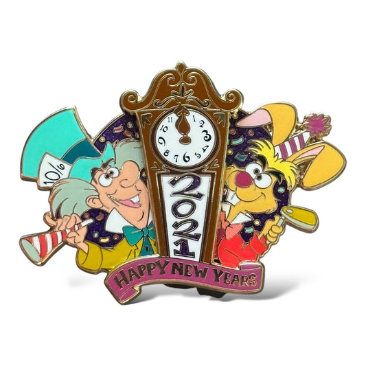 DSSH New Year 2021 Mad Hatter and March Hare Pin