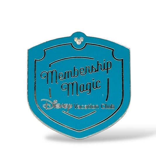 DVC Membership Magic Blue Shield Pin