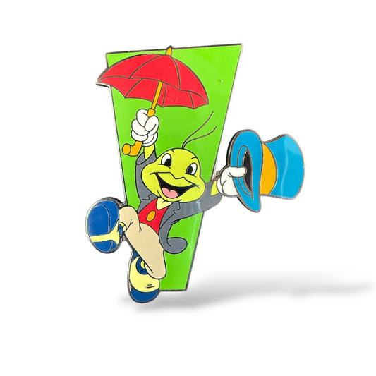 Disney Auctions Jiminy Cricket Jumps For Joy Pin