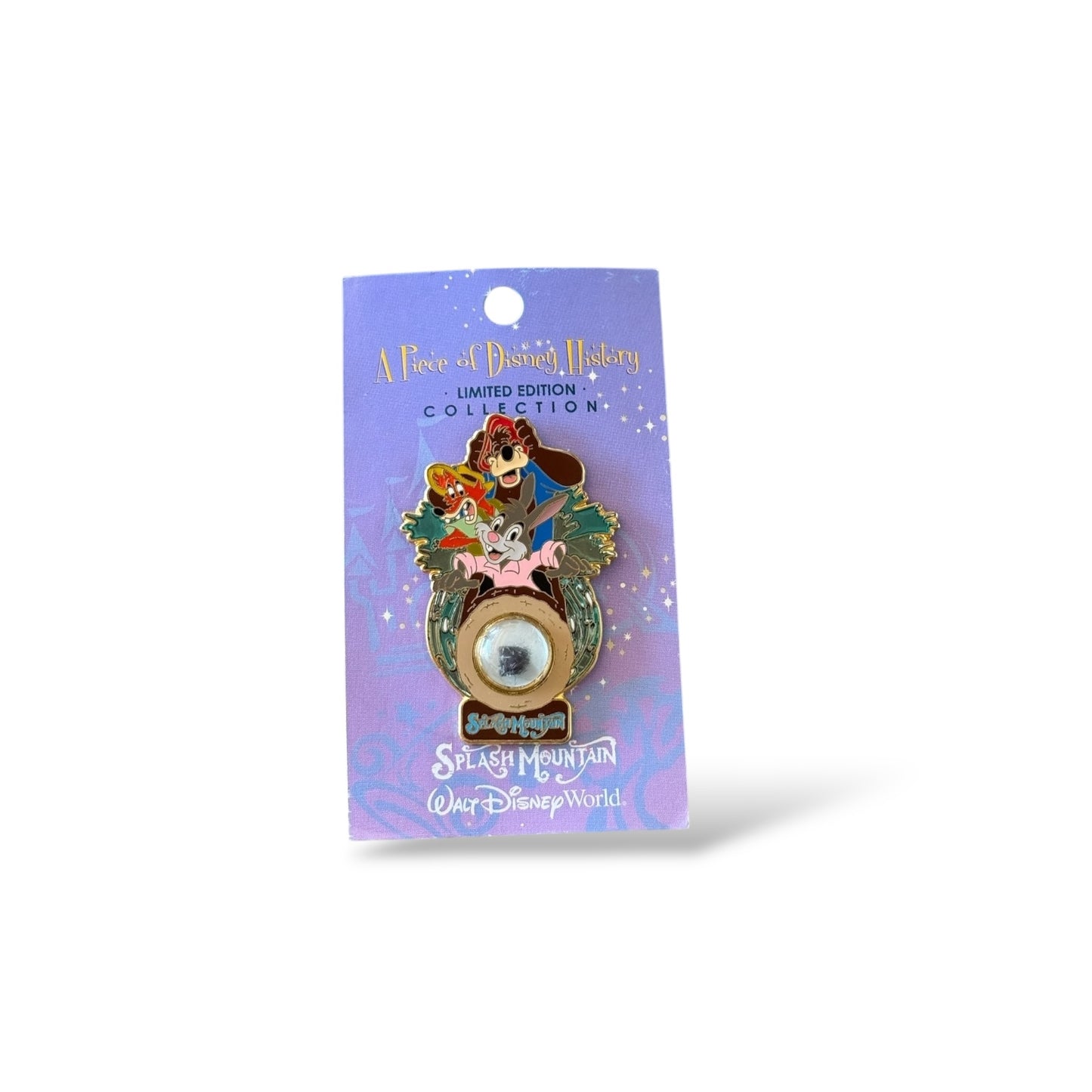 WDW Piece of Disney History Splash Mountain Brer Rabbit, Brer Fox and