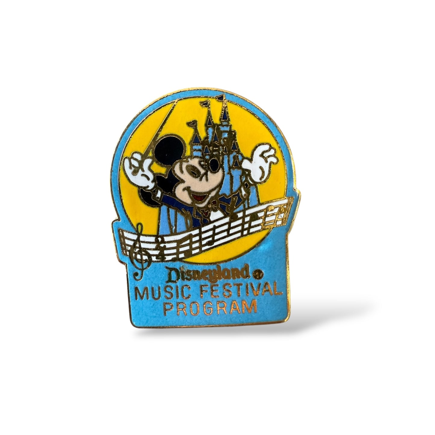 DLR Disneyland Music Festival Program Pin