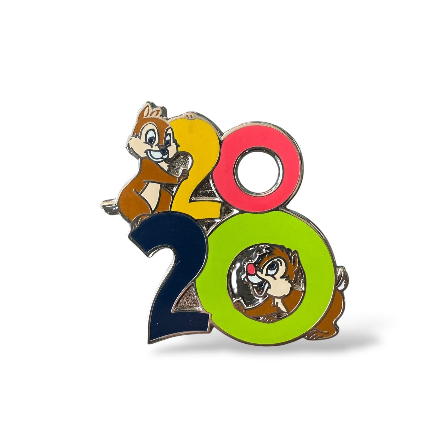 Disney Parks 2020 Booster Chip n' Dale Pin